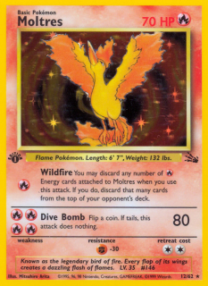 Moltres 12/62 (1st Edition)