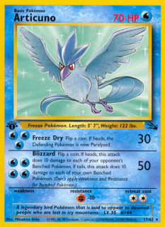Articuno 17/62 (1st Edition)