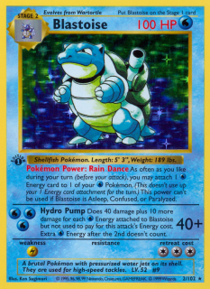 Blastoise 2/102 (1st Edition)