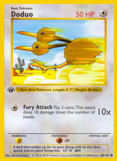 Doduo 48/102 (1st Edition)