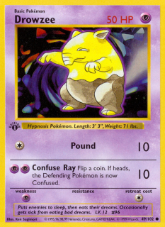 Drowzee 49/102 (1st Edition)