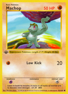 Machop 52/102 (1st Edition)