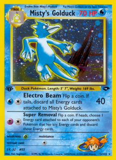 Misty's Golduck 12/132 (1st Edition)