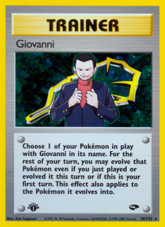 Giovanni 18/132 (1st Edition)