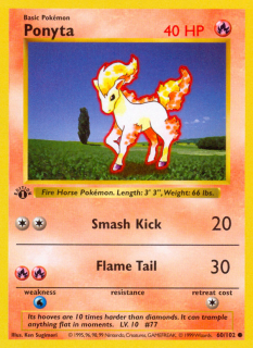 Ponyta 60/102 (1st Edition)