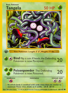 Tangela 66/102 (1st Edition)