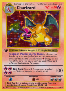 Charizard 4/102 (1st Edition)