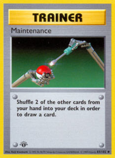 Maintenance 83/102 (1st Edition)