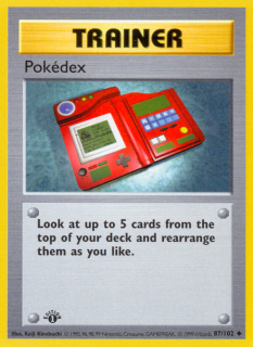 Pokédex 87/102 (1st Edition)
